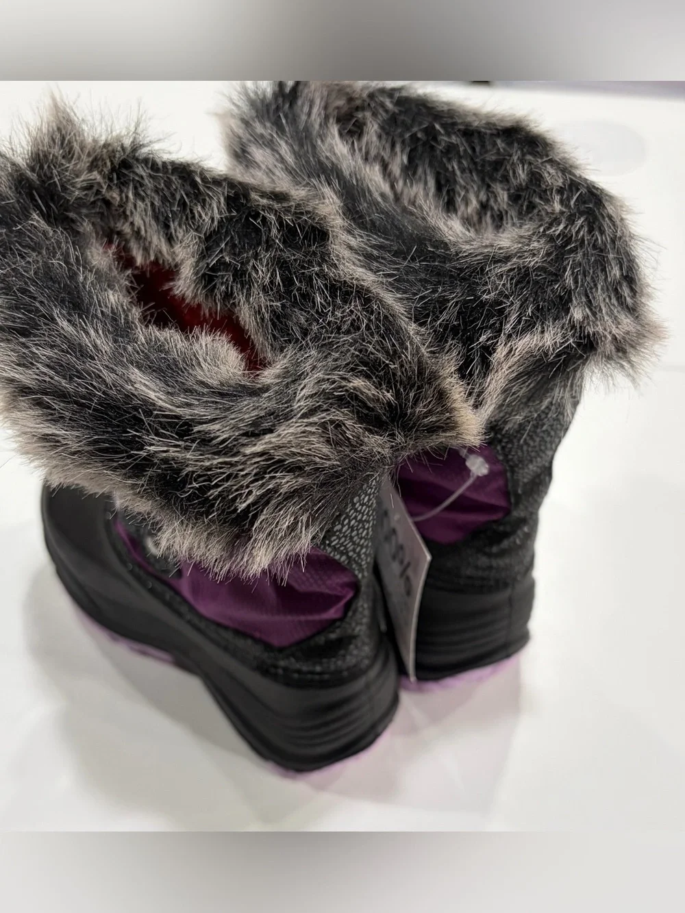 Kamik Kids Toddler's Size 8 Powdery 2 Winter Boots Purple Grape NWT Snow